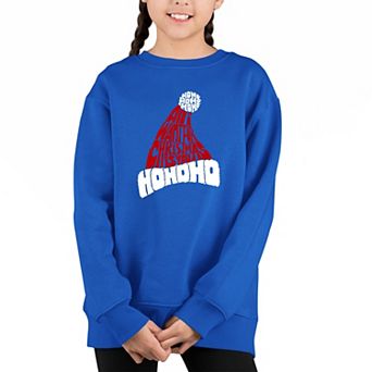 All I Want For Christmas Is You - Girl's Word Art Crewneck Sweatshirt
