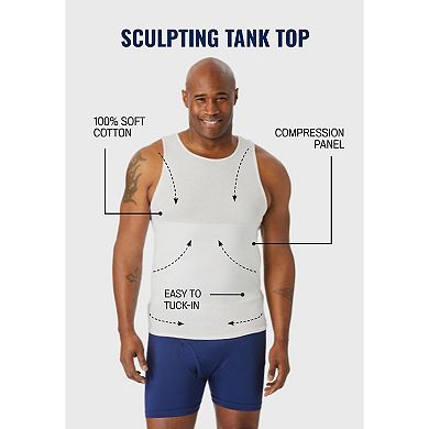 KingSize Men's Big & Tall Sculpting Tank Top