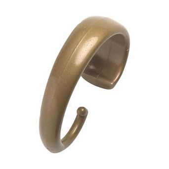 Deluxe Collection Hang Ease "C" Type Plastic Shower Curtain Hooks