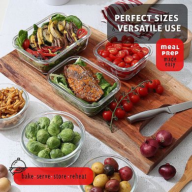 Eatex 24 PC Glass Storage Container