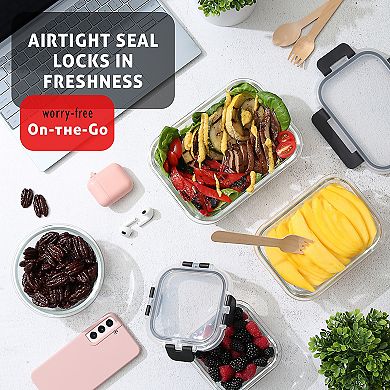 Eatex 24 PC Glass Storage Container