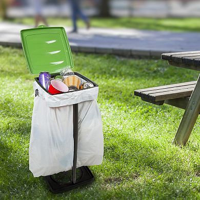 Collapsible Trash Bag Holder By Wakeman Outdoors, Green