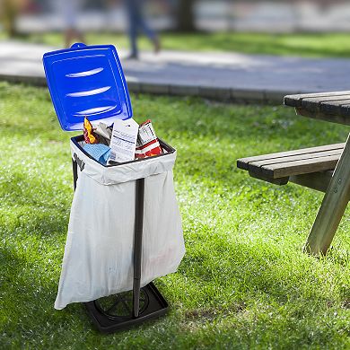 Wakeman Portable Trash Bag Holder - Collapsible