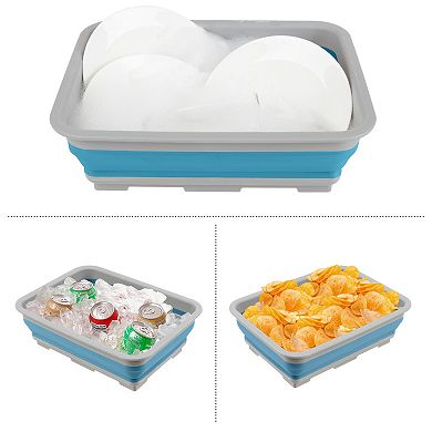 Wakeman 7.27-liter Collapsible Bucket, Blue