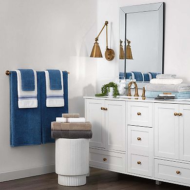 Aston & Arden Turkish Cotton Hand Towels (4 Pack), 18x32, Solid Color Options