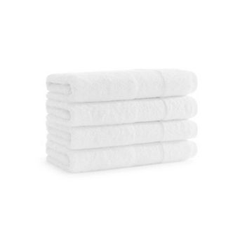 Aston & Arden Turkish Cotton Hand Towels (4 Pack), 18x32, Solid Color Options