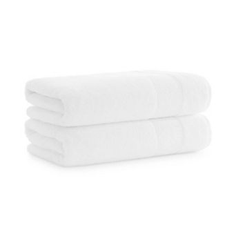 Aston & Arden Turkish Cotton Bath Towels (2 Pack), 30x60, Solid Color Options
