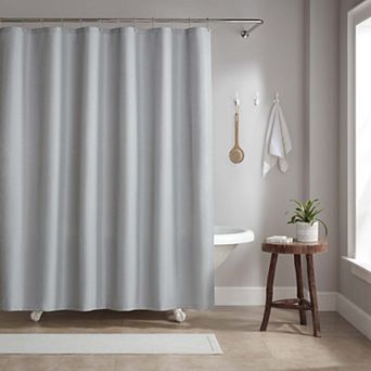 Host & Home Poly Shower Curtain Set 72x72 Raindrop Pattern
