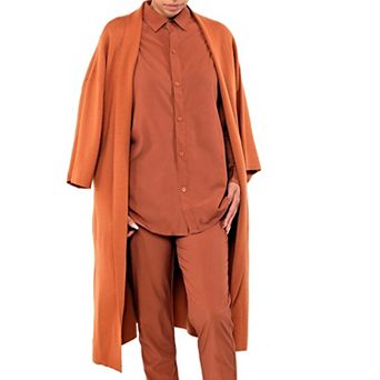 Buya Open Sweater Unisex Duster