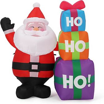 6FT Christmas Outdoor Decorations, for Holiday Home Party Garden Lawn Decor, Indoor Outdoor Use