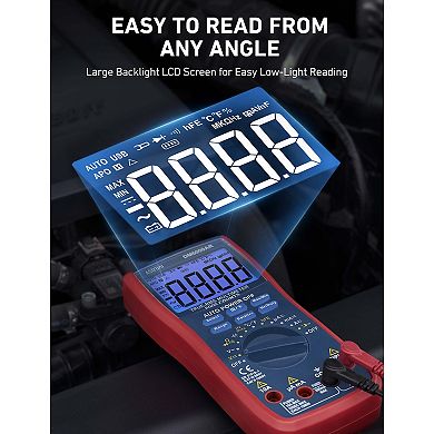 AstroAI Digital Multimeter Trms 6000 Counts Volt Meter