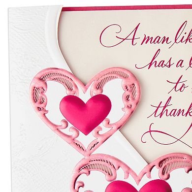 Hallmark Valentine's Day Card for Wife or Girlfriend - A Man Like Me