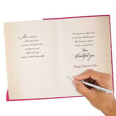 Hallmark Valentine's Day Card for Wife or Girlfriend - A Man Like Me