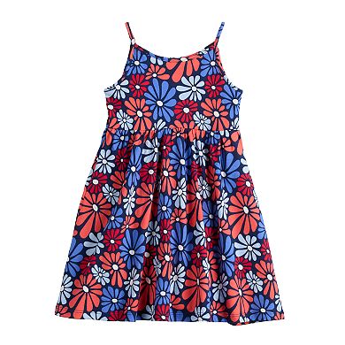 Baby & Toddler Girls Jumping Beans® Floral Print Strappy Tank Dress