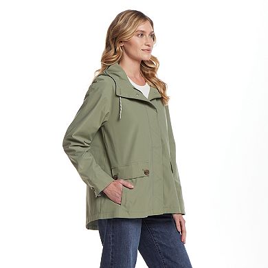 Women's Weathercast Hooded Rain Jacket