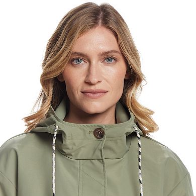 Women's Weathercast Hooded Rain Jacket