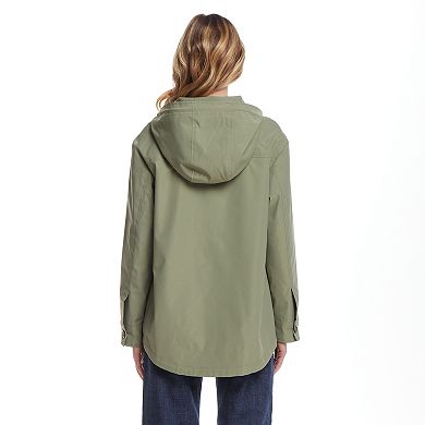 Women's Weathercast Hooded Rain Jacket