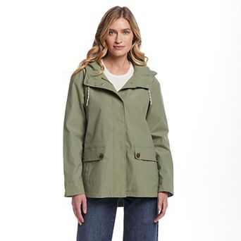 Women's Weathercast Hooded Rain Jacket