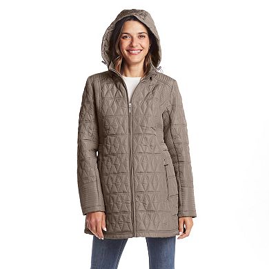 Women's Weathercast Quilted Hooded Walker Jacket