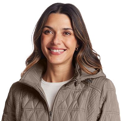 Women's Weathercast Quilted Hooded Walker Jacket