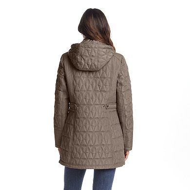 Women's Weathercast Quilted Hooded Walker Jacket