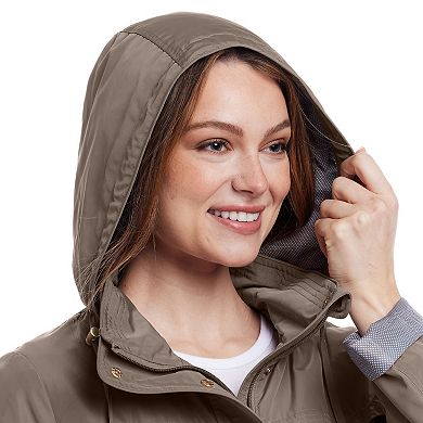 Women's Weathercast Hooded Anorak with Turn Back Cuffs