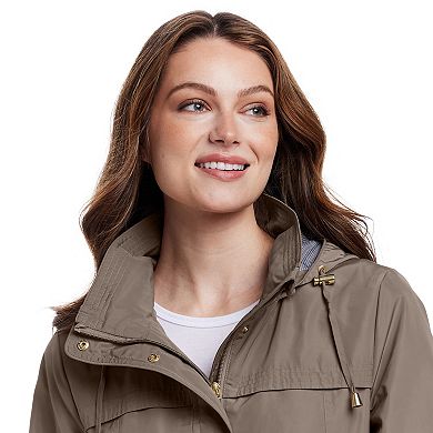 Women's Weathercast Hooded Anorak with Turn Back Cuffs