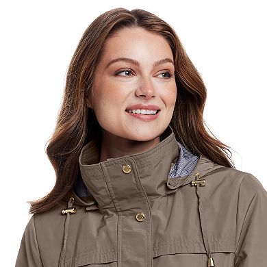 Women's Weathercast Hooded Anorak with Turn Back Cuffs