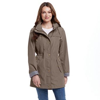 Women's Weathercast Hooded Anorak with Turn Back Cuffs