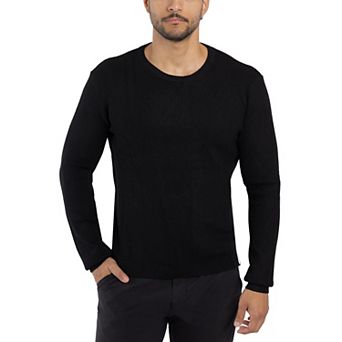 Men's Ribbed Crew Neck Sweater