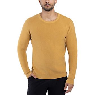 Men's Ribbed Crew Neck Sweater