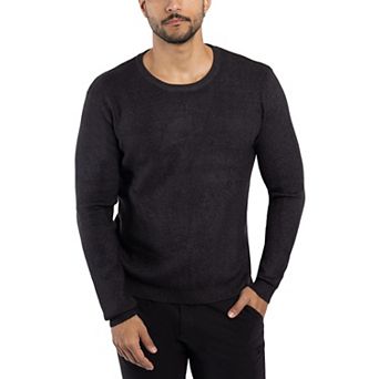 Men's Ribbed Crew Neck Sweater