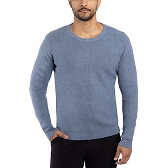 Men's Ribbed Crew Neck Sweater