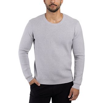 Men's Ribbed Crew Neck Sweater