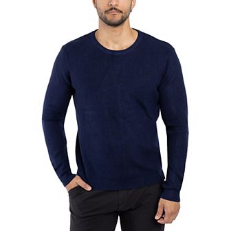 Men's Ribbed Crew Neck Sweater