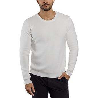 Men's Ribbed Crew Neck Sweater
