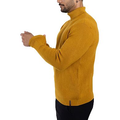 Men's Ribbed Turtle Neck Sweater