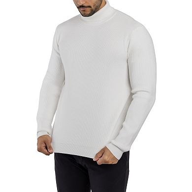 Men's Ribbed Turtle Neck Sweater