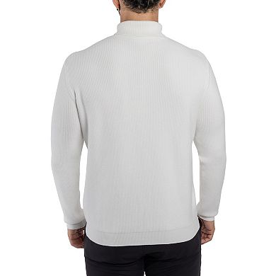 Men's Ribbed Turtle Neck Sweater