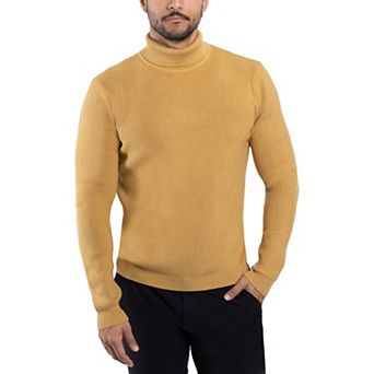 Men's Ribbed Turtle Neck Sweater