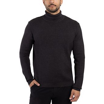 Men's Ribbed Turtle Neck Sweater