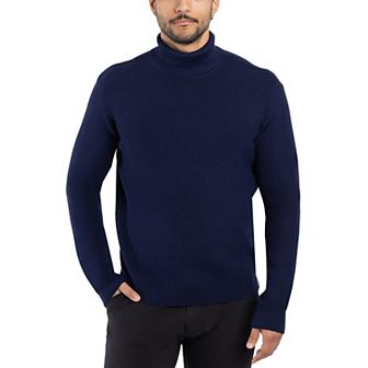 Men's Ribbed Turtle Neck Sweater