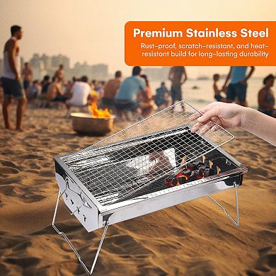 Zorestar Portable Folding Charcoal Grill