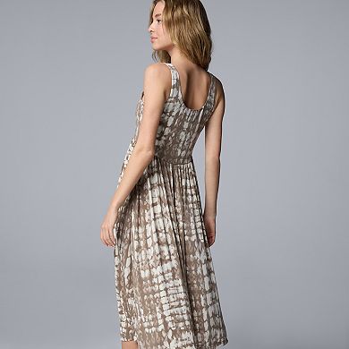 Women's Simply Vera Vera Wang Fit & Flare Midi Dress