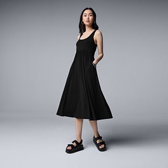 Women's Simply Vera Vera Wang Fit & Flare Midi Dress