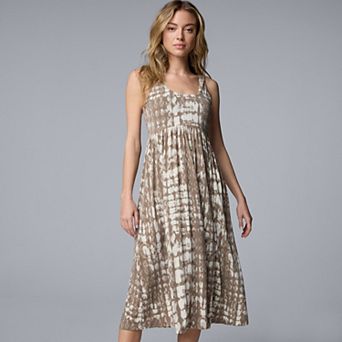 Women's Simply Vera Vera Wang Fit & Flare Midi Dress