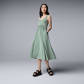 Women's Simply Vera Vera Wang Fit & Flare Midi Dress
