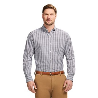 Men's IZOD Long Sleeve Button-Down Shirt