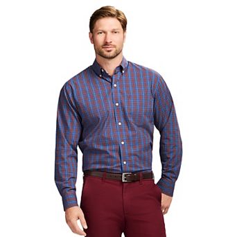Men's IZOD Long Sleeve Button-Down Shirt