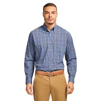 Men's IZOD Long Sleeve Button-Down Shirt